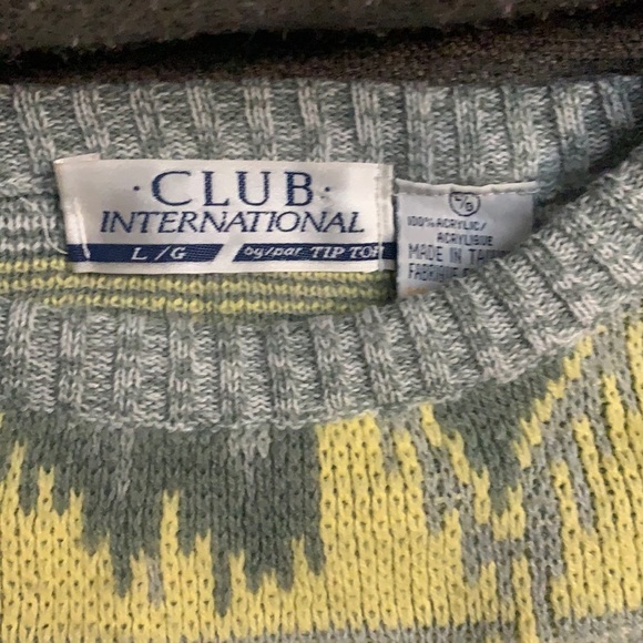 Vintage Club International Knitted Sweater - Picture 2 of 2